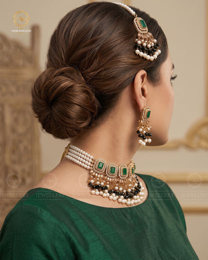 Zulekha Noratan Chokar set with Tika-2637