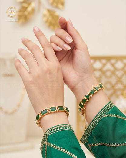 Egyptian openable Bangles (pair) BL-5039