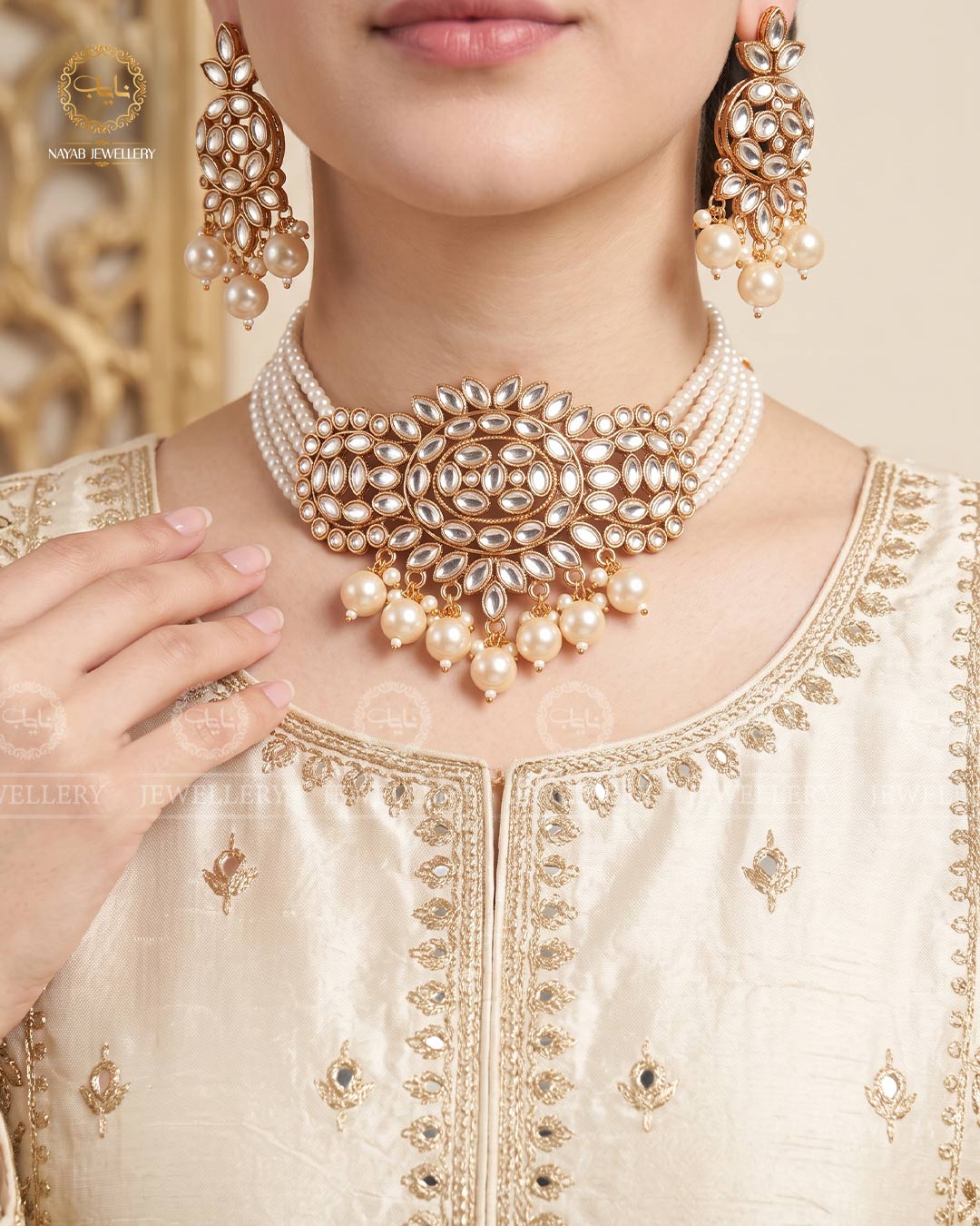 Kundan Guluband set N-1040