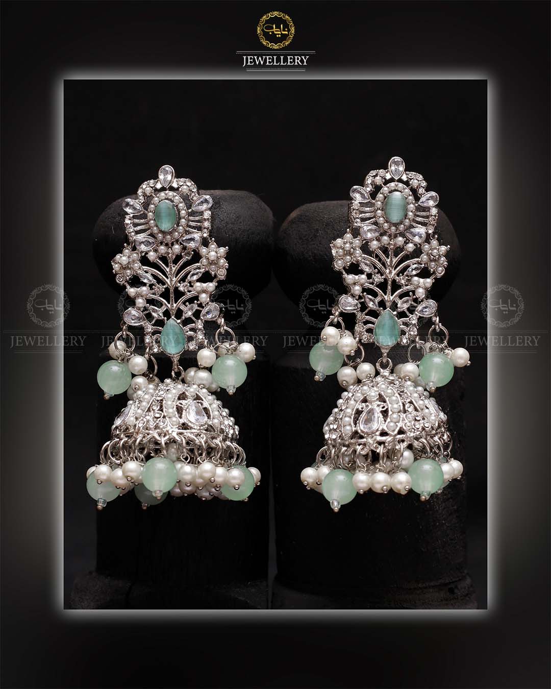 Traditional Zarcon Jhumka-2121