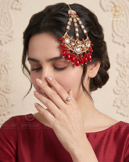 Uncut kundan Jhumer-2834