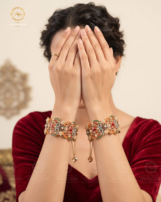 Traditional Noratan Openable Bangles (pair)-2364