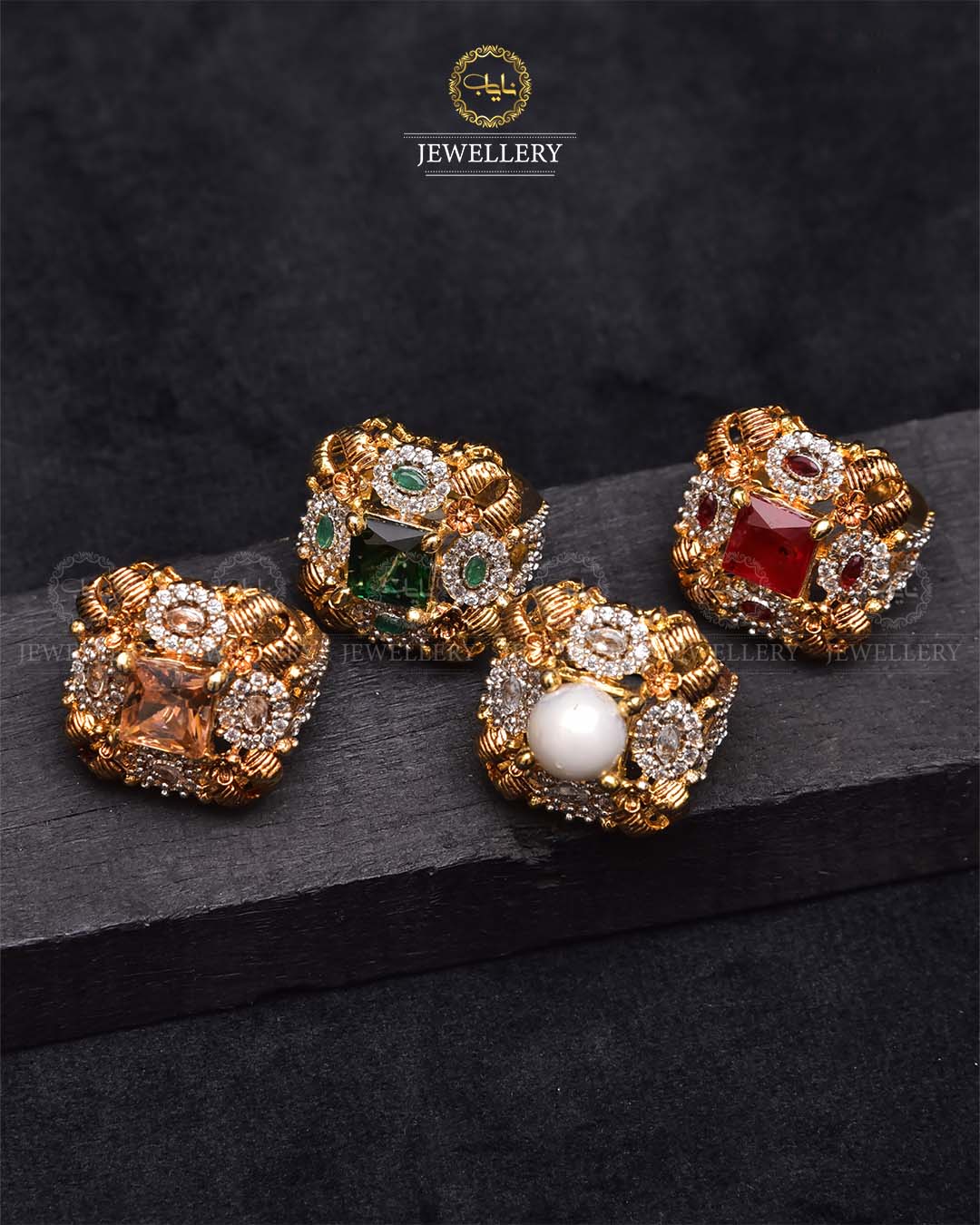 Jarao big size Adjustable Ring -2271