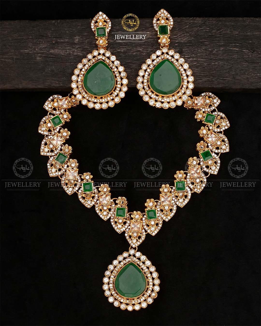 Egyptian Necklace set-2539 Nayab Jewellery