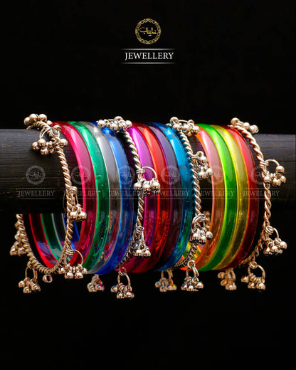Viral Kashmiri Jelly 16 pcs Bangles set BL-5060