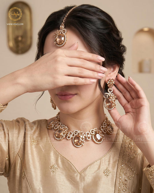 Umama Doublet Necklace set N-1017