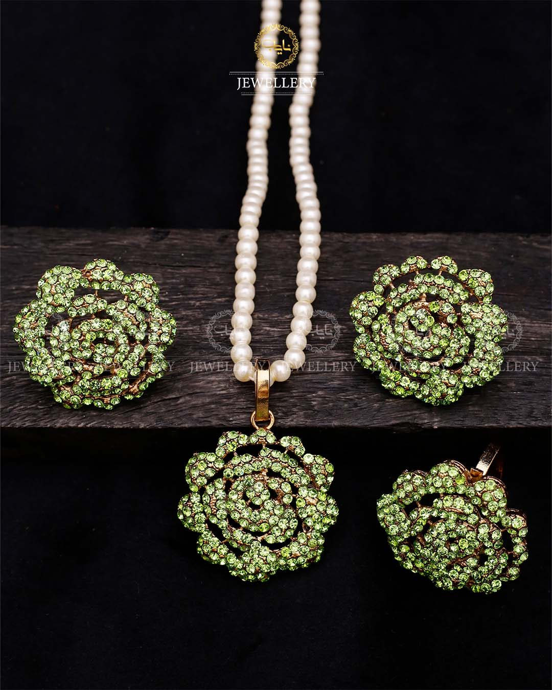 Turkish Combo Locket set-2635 Nayab Jewellery