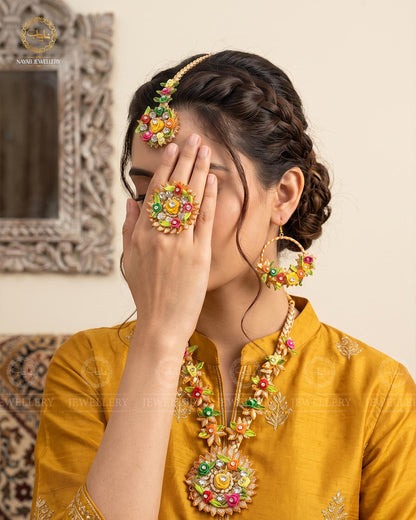 Mehndi/Mayo 5 pcs  Gota Mala set-2544
