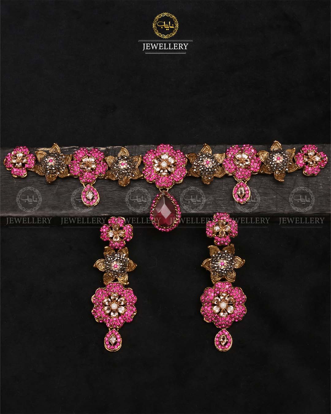 Turkish Designer Chokar set-2342 Nayab Jewellery