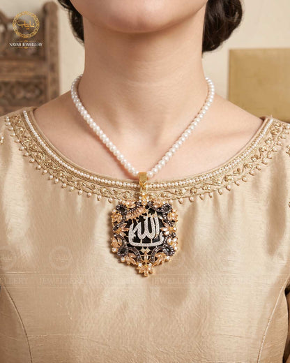 zarcon Calligraphy Allah Locket A-614