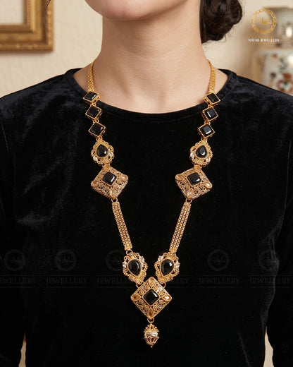 Signature Egyptian Mala With Earring NJ-1497