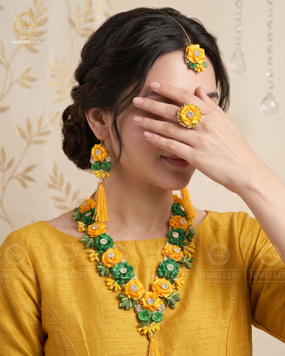 Mehndi/Mayo 5 pcs V Design Mala set-2541