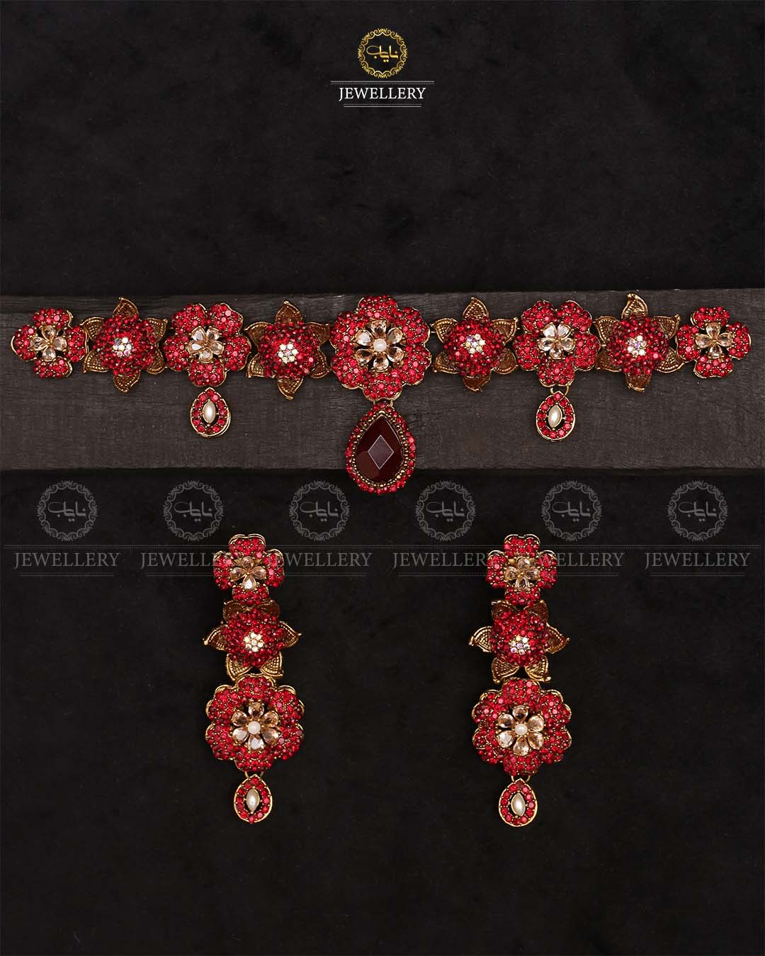 Turkish Designer Chokar set-2342 Nayab Jewellery