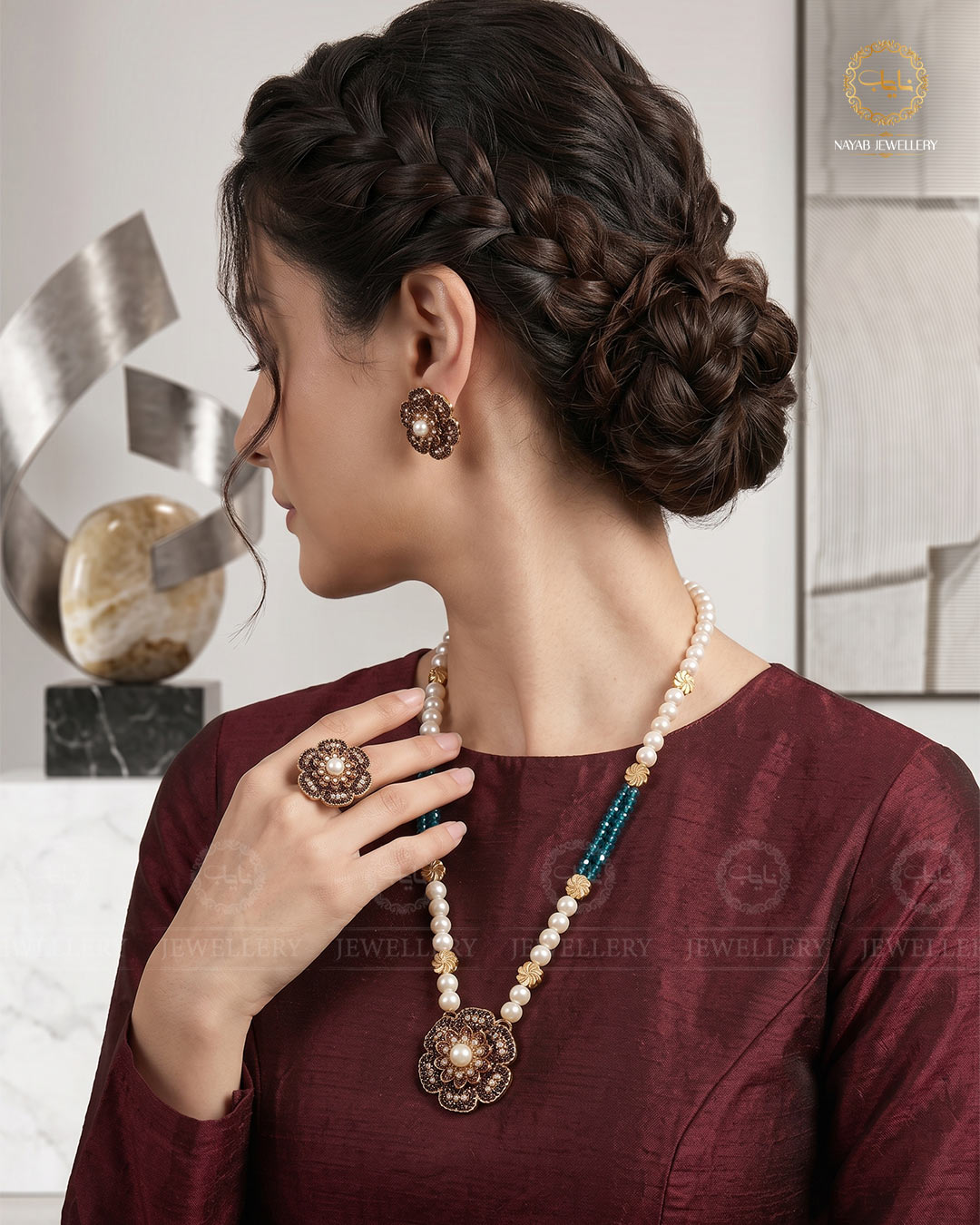 Turkish Locket combo set L-911