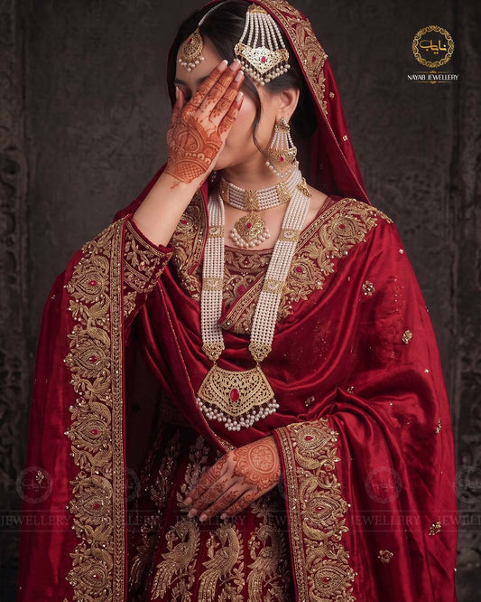 Hyedrabdi Bridal set BR-8013