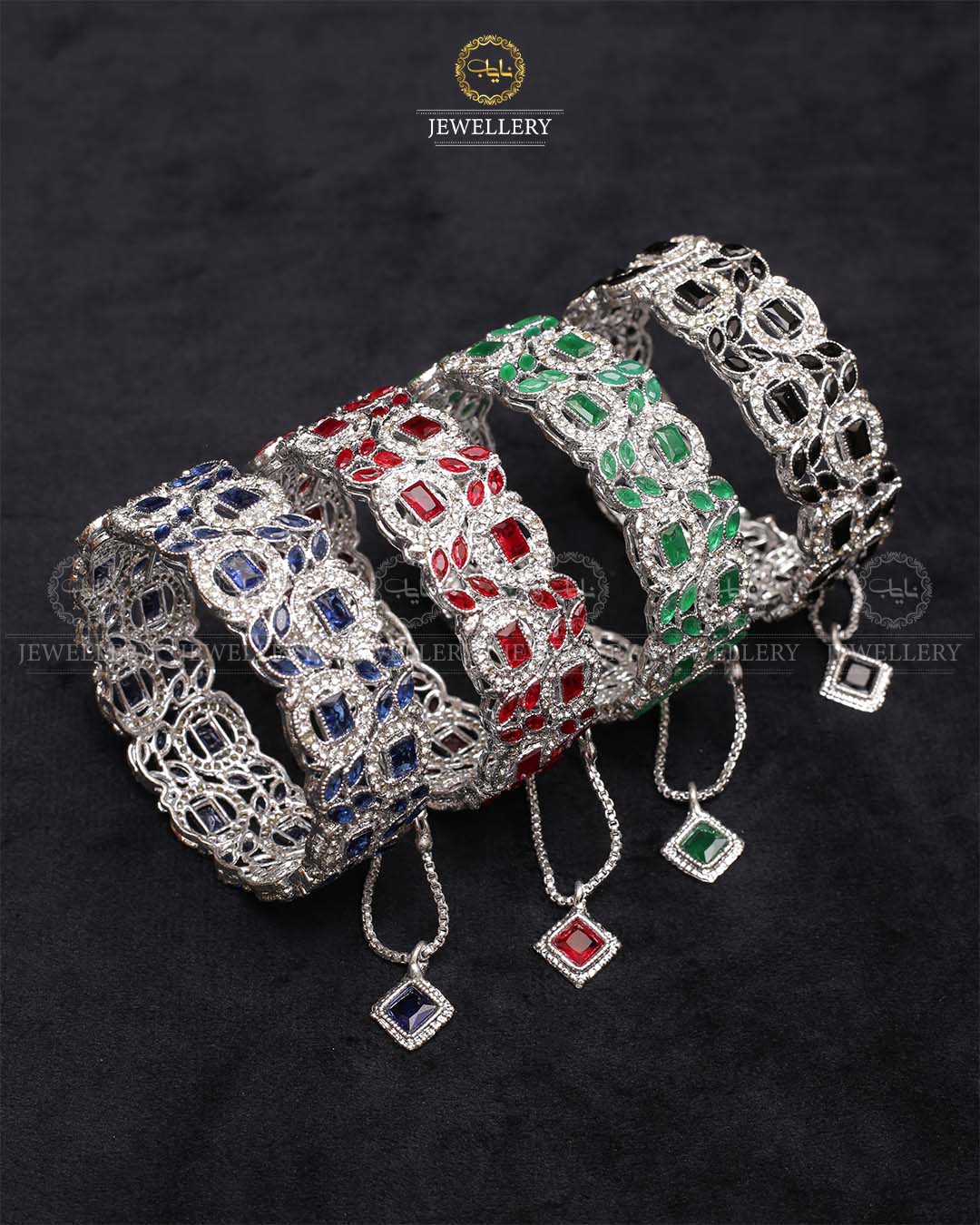 Silver Turkish Openable Bangles (Each)-2240