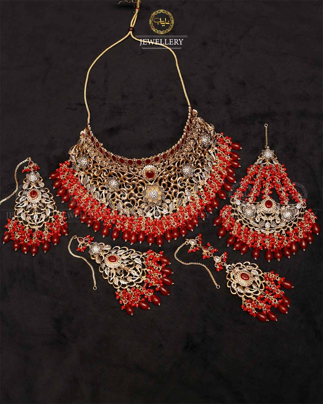 Designer Rajwadi Bridal set-2173