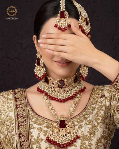 SANJAVI Bridal Necklace set-2403