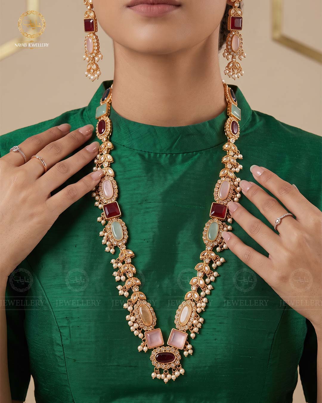 Egyptian Mala set With Tika NJ-1600