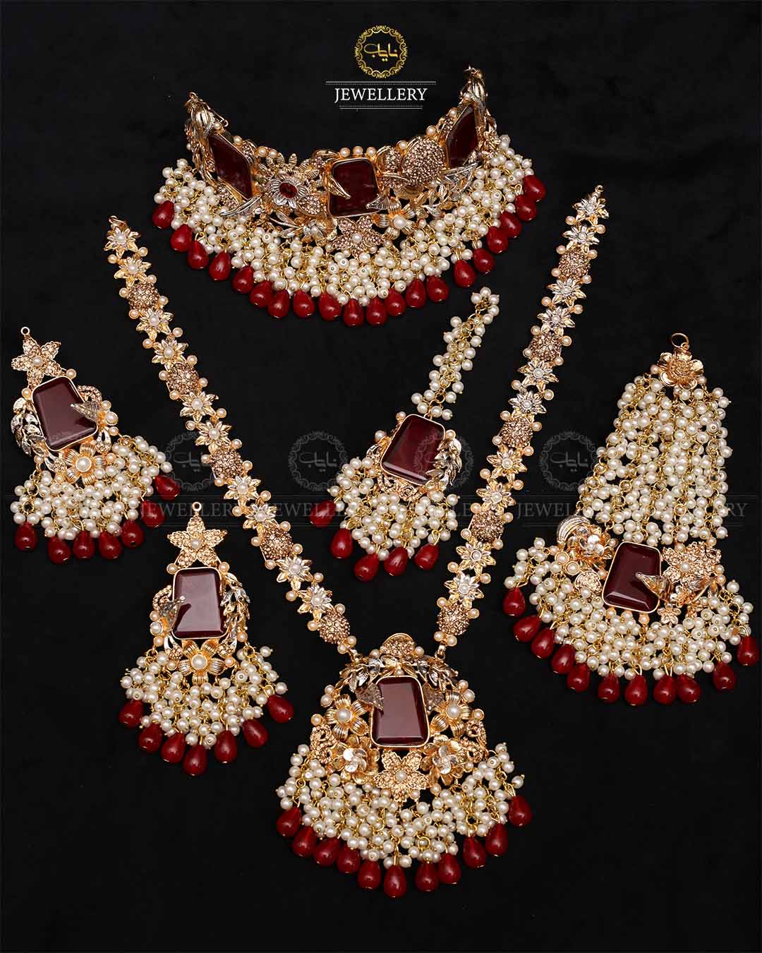 SANJAVI Bridal Necklace set-2403