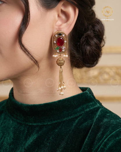 Egyptian Jhumki   NJ-1757-G