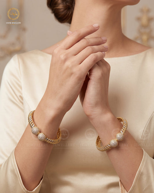 American Dimond Bangles (pair)-1964-G