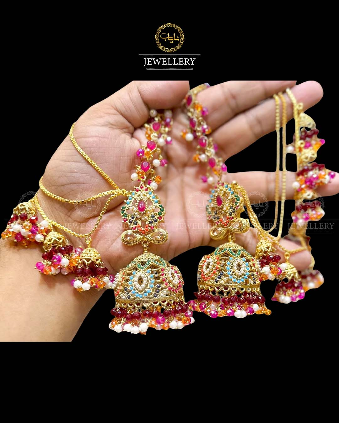 Noratan Bahubali Jhumka-2934