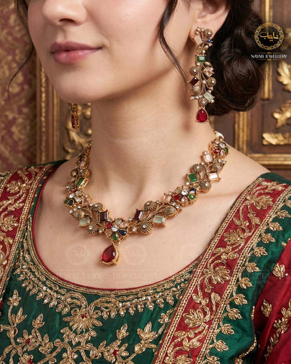 Turkish Necklace Set NJ-1528-G