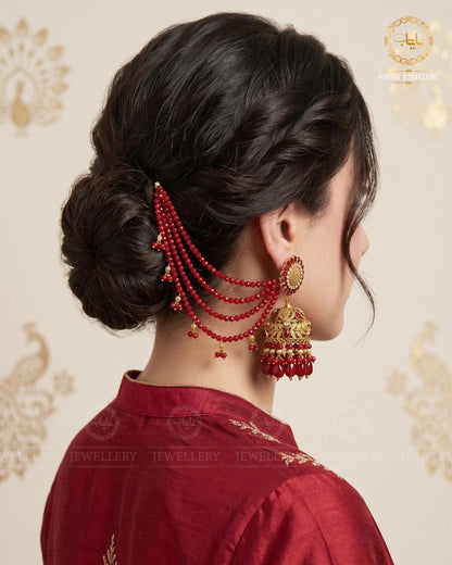Designer Bahubali Sahara Earrings E-3005