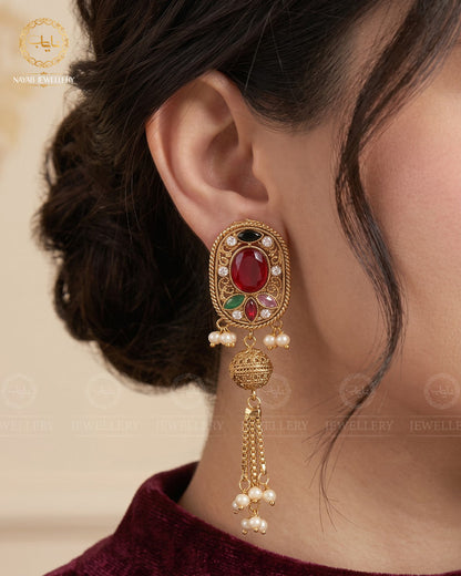Egyptian Jhumki   NJ-1757-G