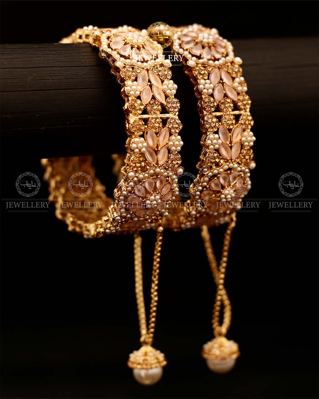 Zarcon Openable Bangles (pair)-2924