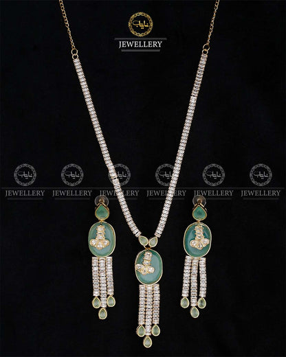 Zirconia Necklace set N-1014