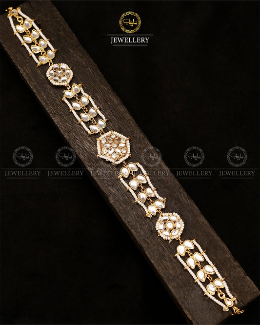 Indian Dubbi kundan Sheesh Patti-2744 Nayab Jewellery