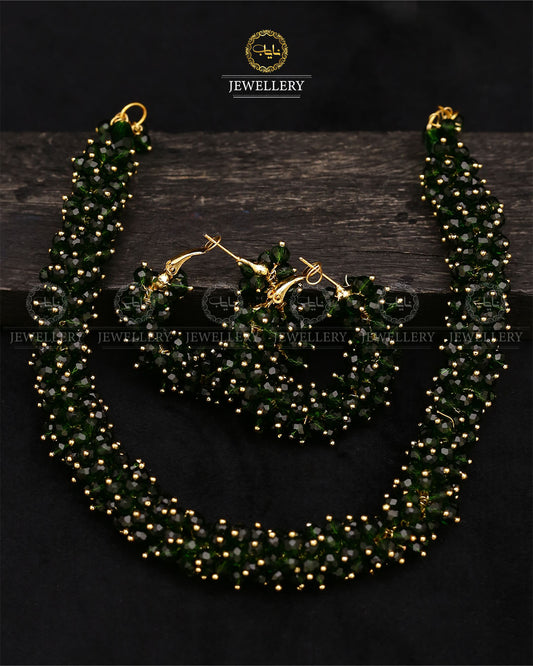 Hand made Gajra Mala with Baali-2733 Nayab Jewellery