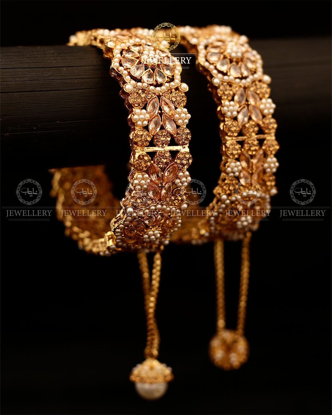 Zarcon Openable Bangles (pair)-2924