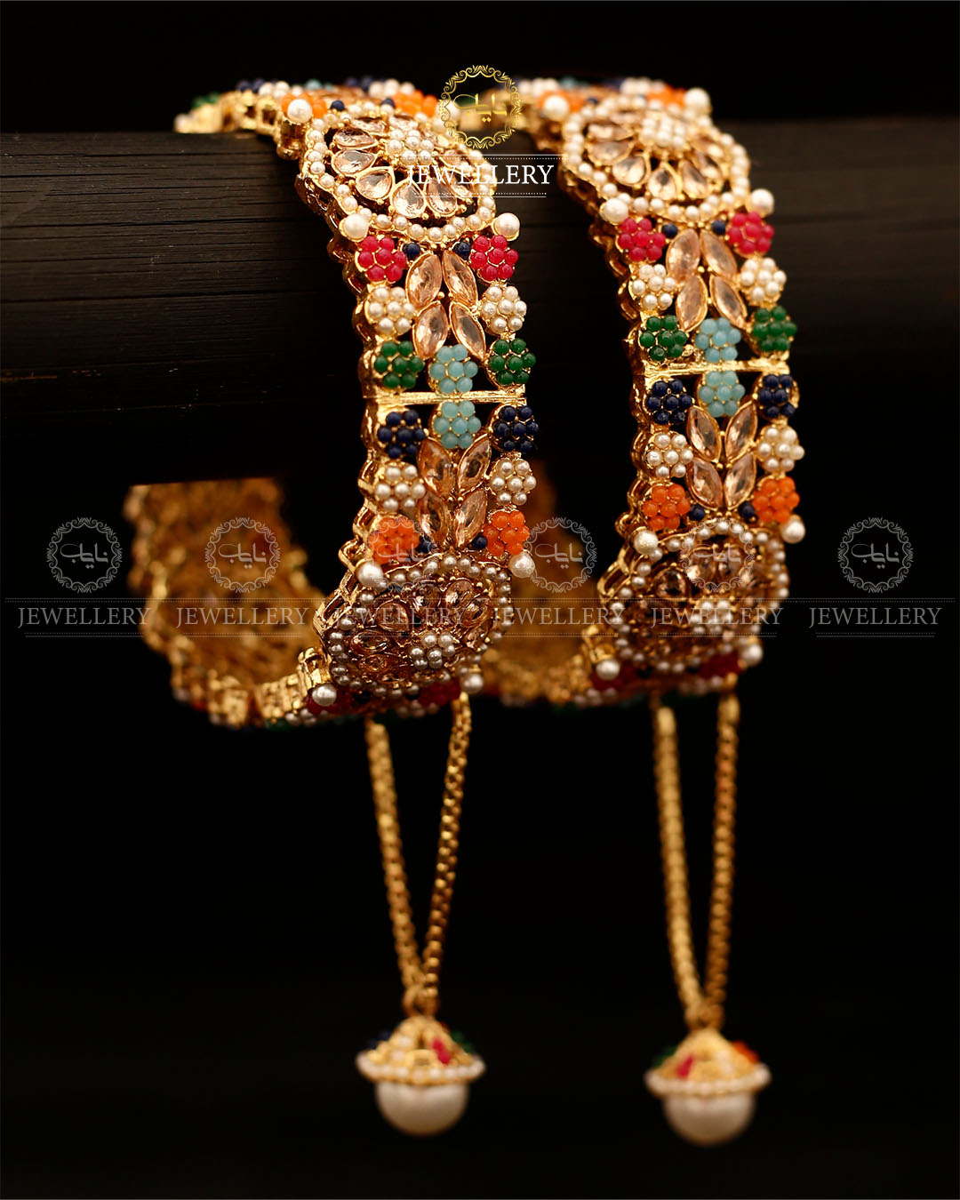 Zarcon Openable Bangles (pair)-2924