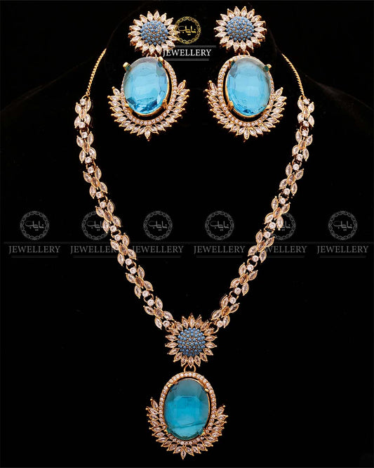 Designer Doublet Necklace set-2615 Nayab Jewellery