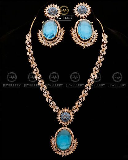 Designer Doublet Necklace set-2615 Nayab Jewellery