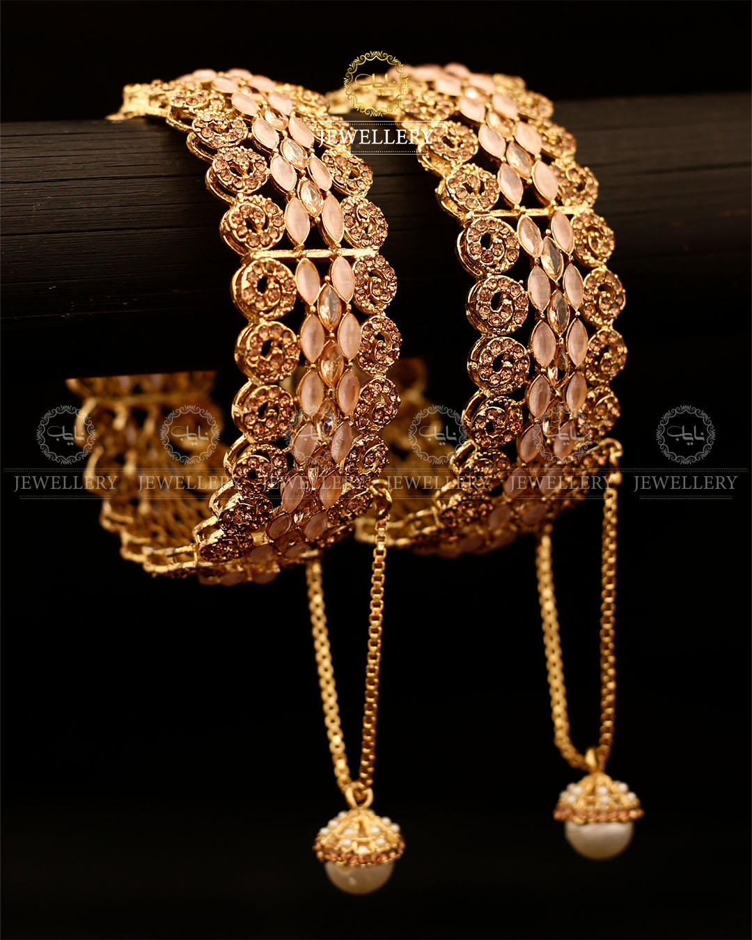 Zarcon Openable Bangles (pair)-2919