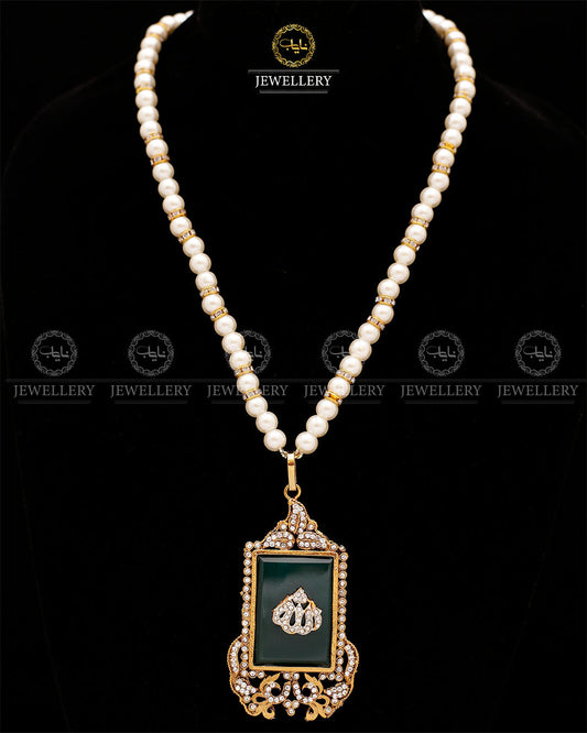 Egyptian Calligraphy Allah Pendant-2575 Nayab Jewellery
