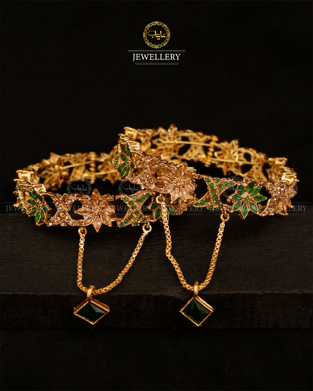 Star Openable Bangles (pair) BL-503