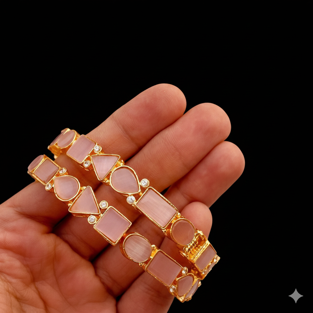 Egyptian openable Bangles (pair) BL-5039