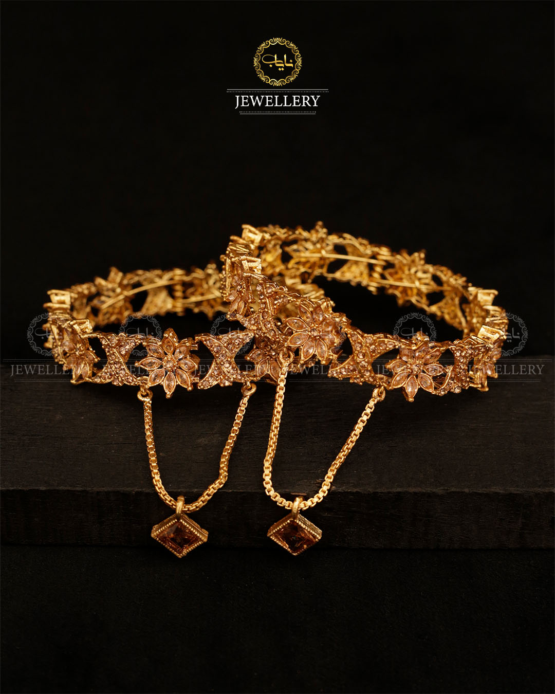 Star Openable Bangles (pair) BL-503