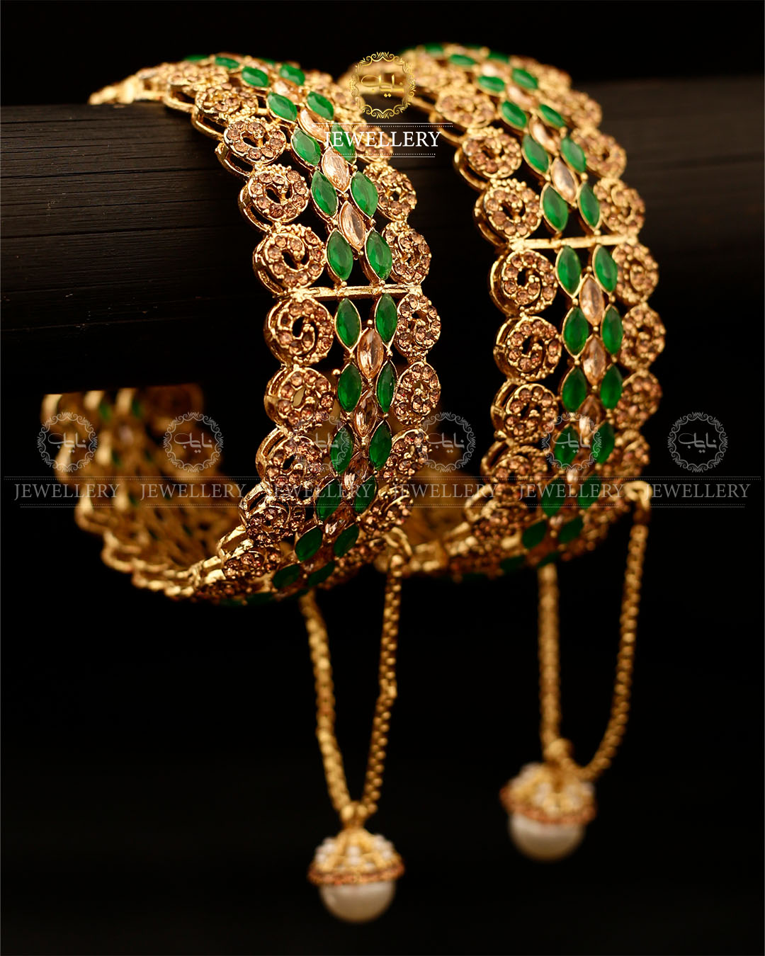 Zarcon Openable Bangles (pair)-2919