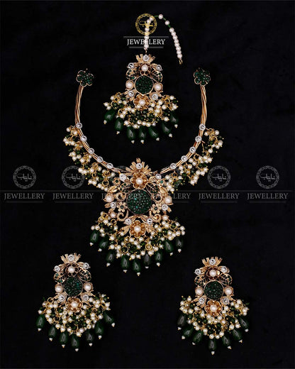 Turkish Necklace set-2632 Nayab Jewellery