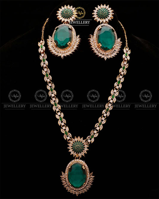 Designer Doublet Necklace set-2615 Nayab Jewellery