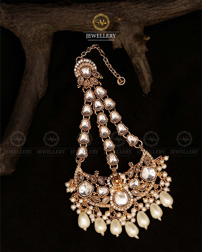 Uncut kundan Jhumer-2834