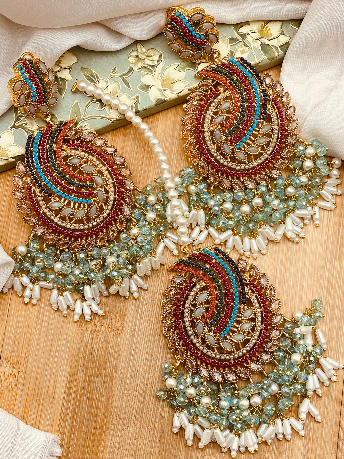 Traditional Noratan Baali Tika-2487 Nayab Jewellery