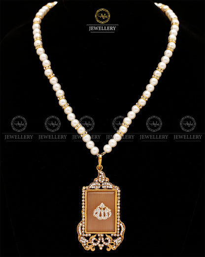 Egyptian Calligraphy Allah Pendant-2575 Nayab Jewellery