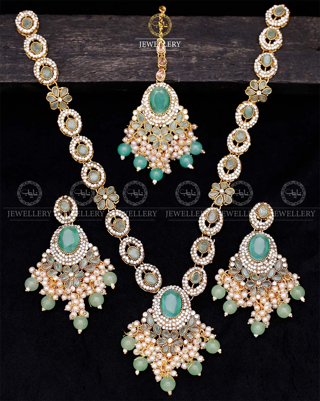 Noor E Jahan Mala set-2561-Golden Nayab Jewellery